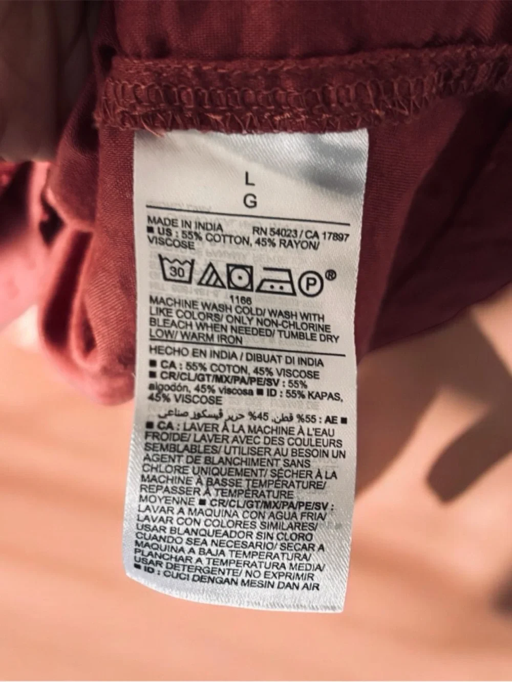 Old Navy Rust Red Midi Dress - Picture 3 of 6